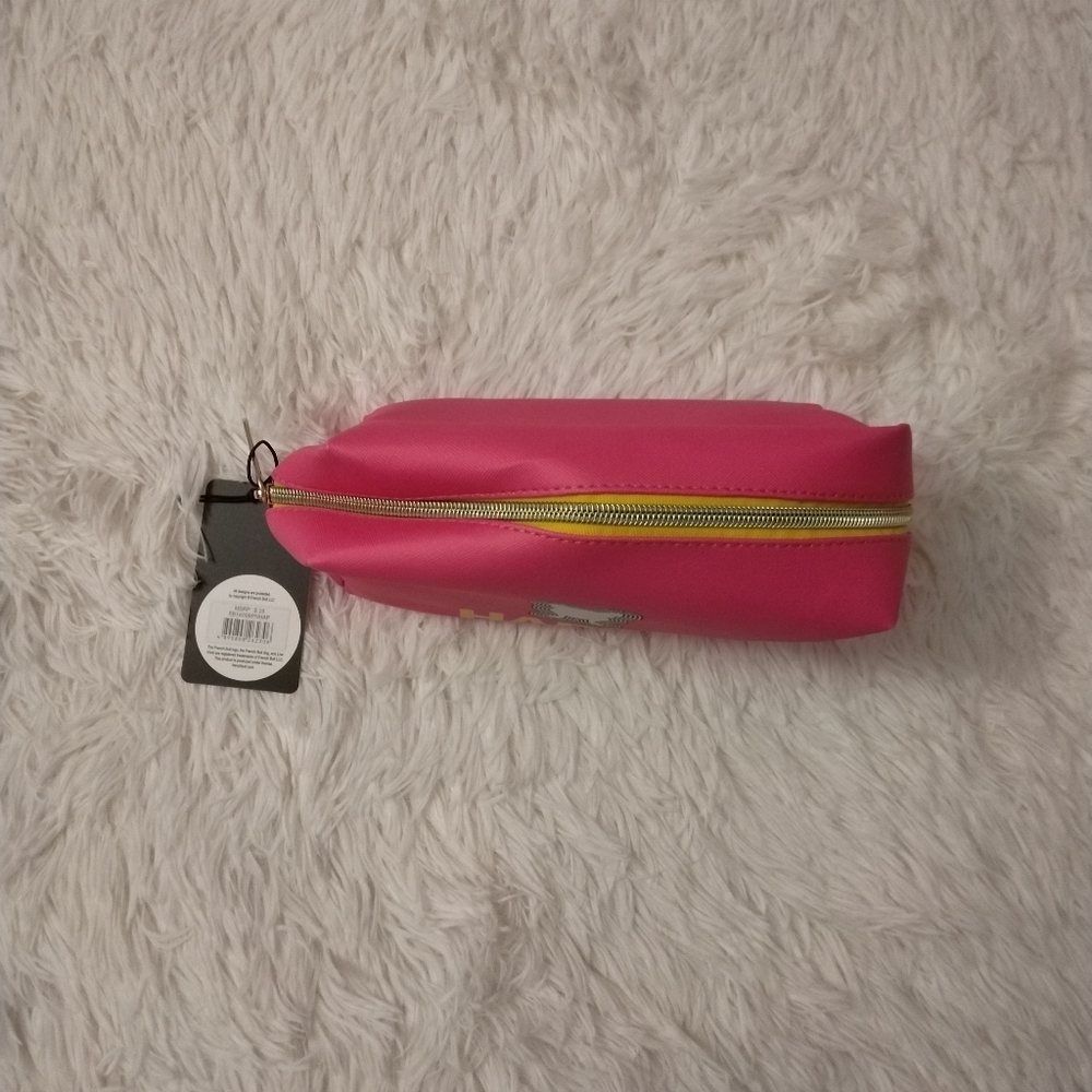 🎉S-HP🎉 *NWT* French Bull Cosmetic Pouch Bag - Picture 3 of 6